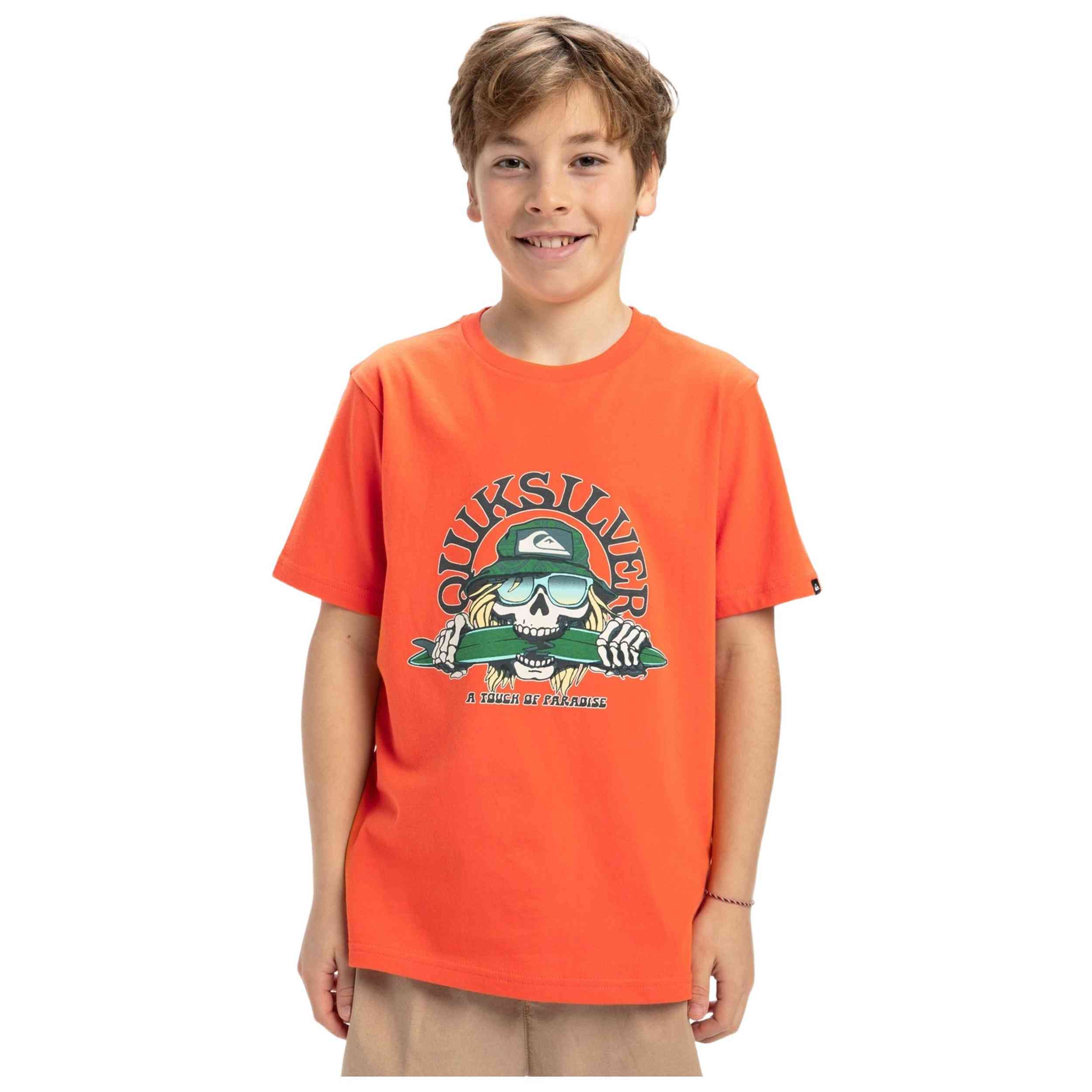 Camiseta De Manga Corta Quiksilver Ev Skull Feast