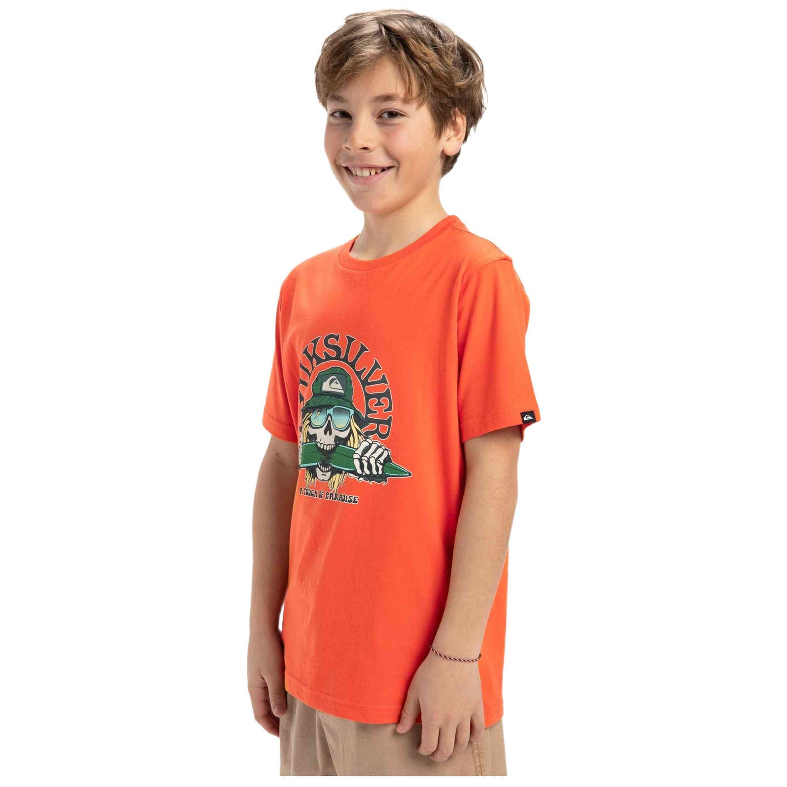 Camiseta De Manga Corta Quiksilver Ev Skull Feast