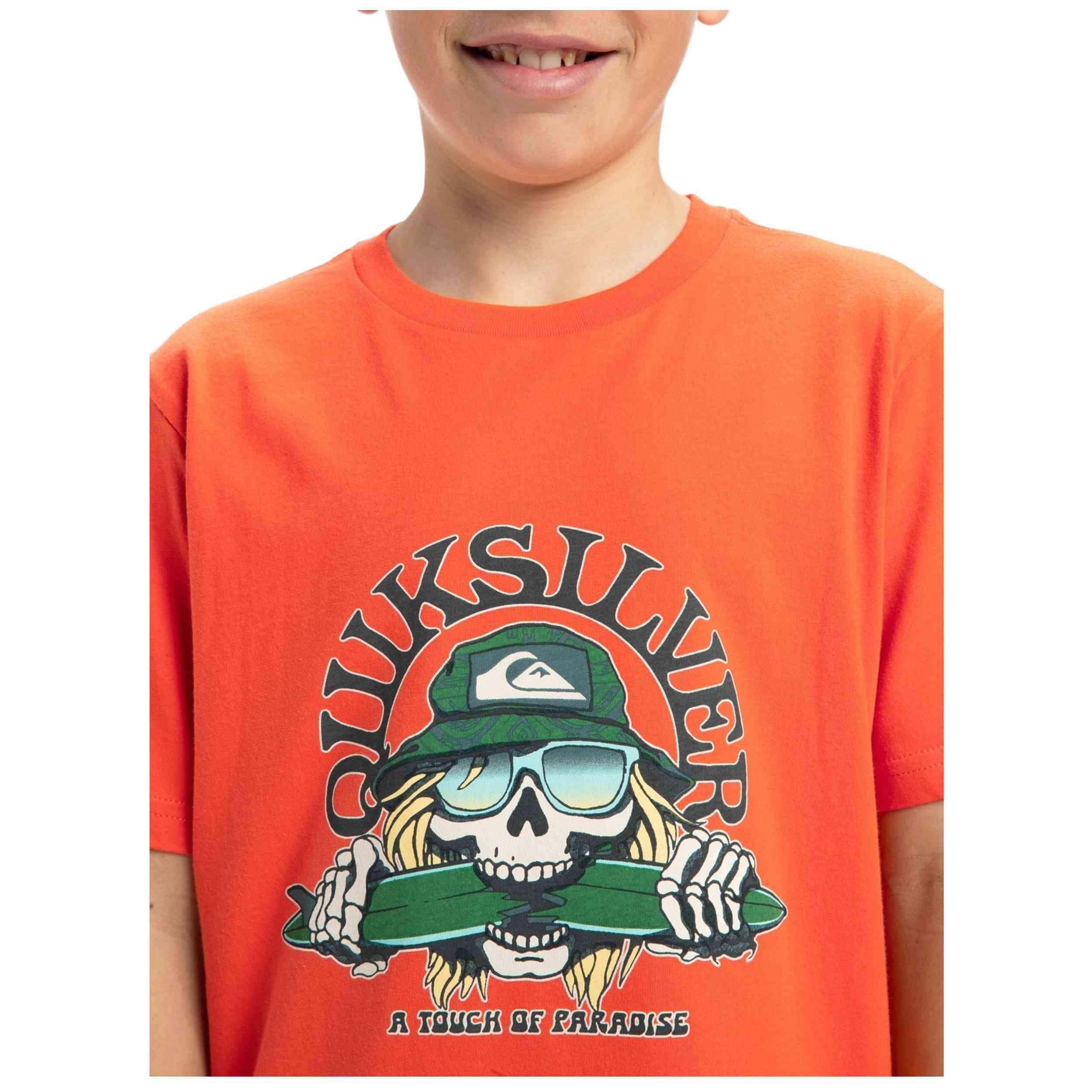 Camiseta De Manga Corta Quiksilver Ev Skull Feast