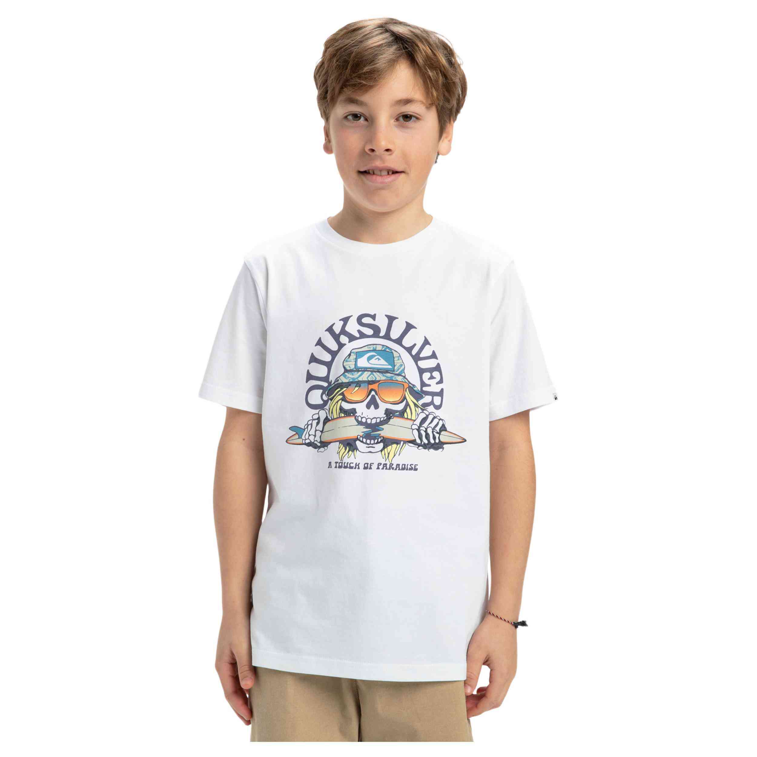 Camiseta De Manga Corta Quiksilver Ev Skull Feast