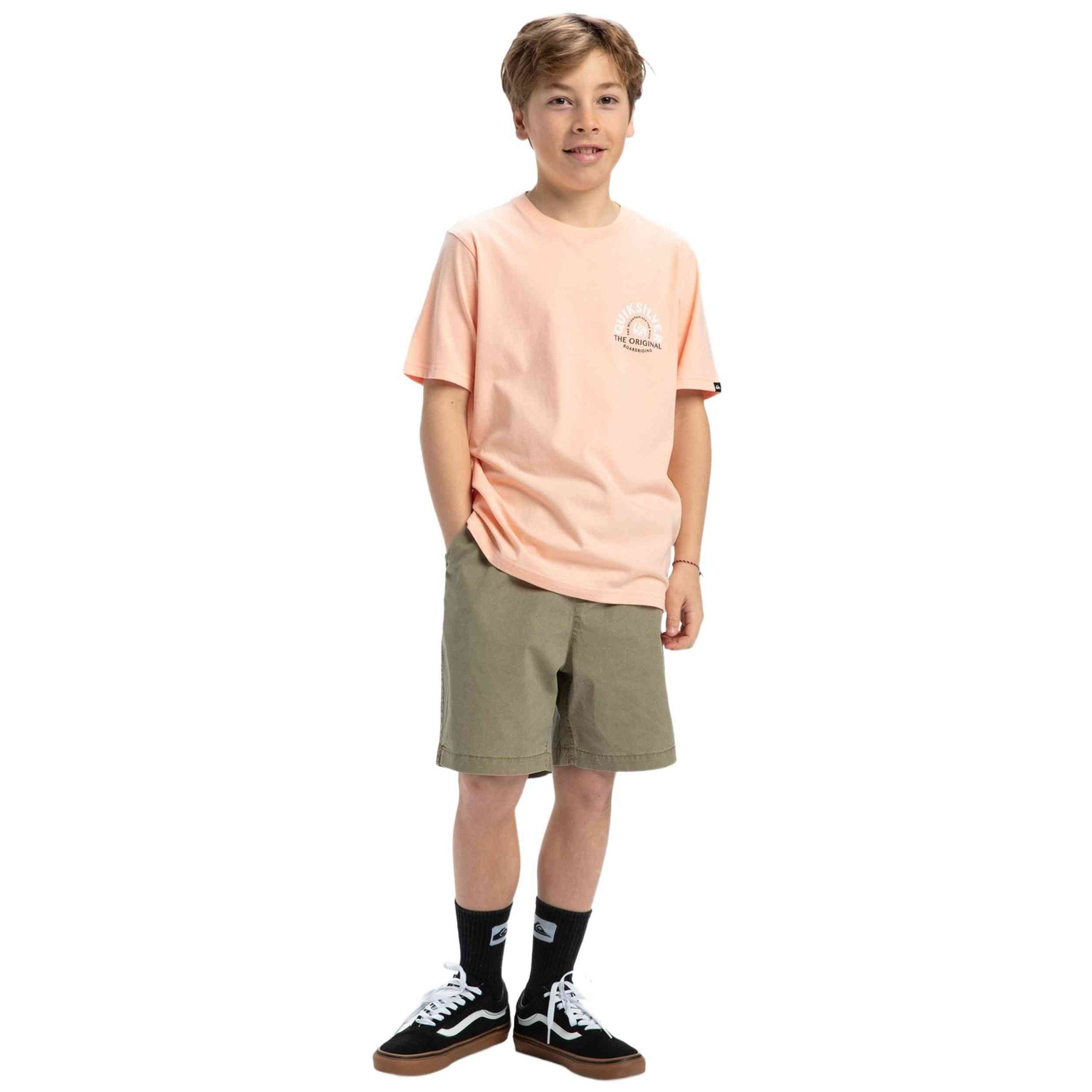 Camiseta De Manga Corta Quiksilver Ev Summer Road