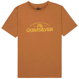Camiseta De Manga Corta Quiksilver Ev Corpo Classic "Marrón"
