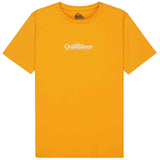 Camiseta De Manga Corta Quiksilver Fineline "Naranja"
