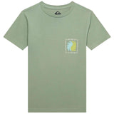 Camiseta De Manga Corta Quiksilver Evo Vibes "Iceberg Green"
