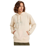 Sudadera Quiksilver Sudadera Con Capucha Quiksilver Comp Logo Blanco Crema