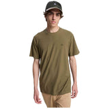 Camiseta De Manga Corta Quiksilver Camiseta Quiksilver Slub Roundneck Manga Corta Verde Caqui