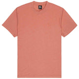 Camiseta De Manga Corta Quiksilver Slub Roundneck "Salmon"