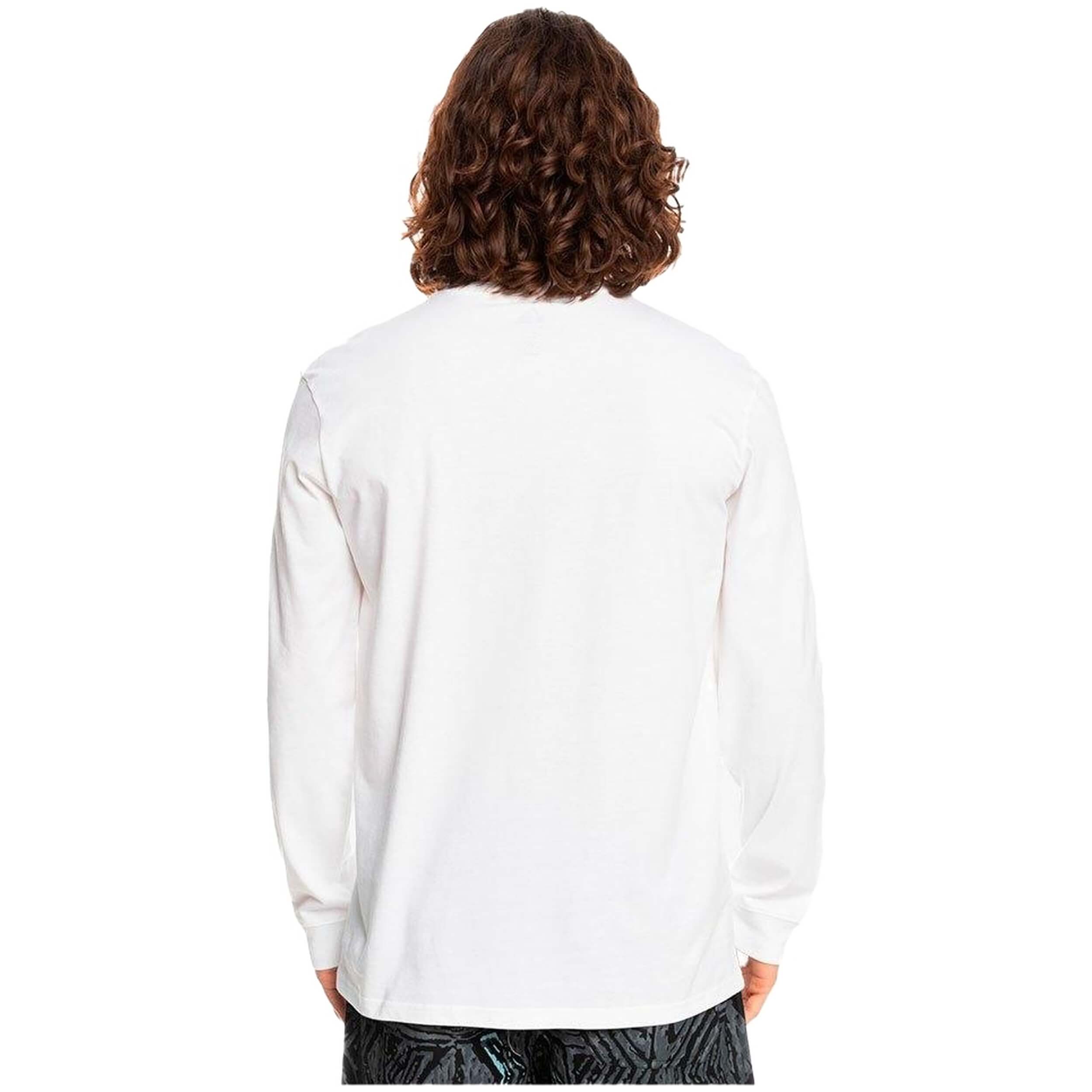 Camiseta De Manga Larga Quiksilver Scripttalk Wbb0