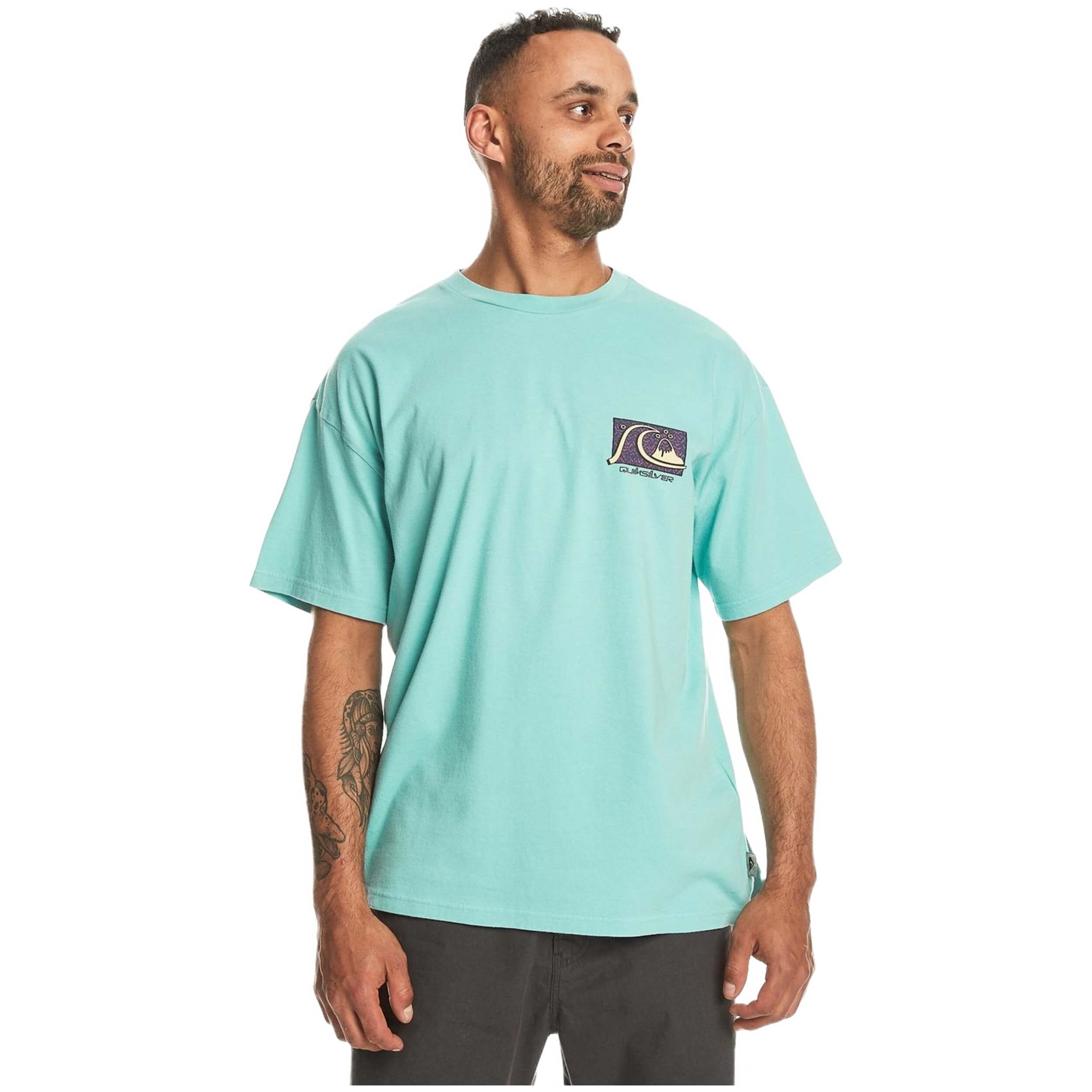 Camiseta De Manga Corta Quiksilver Takeusbackbubbl Tees