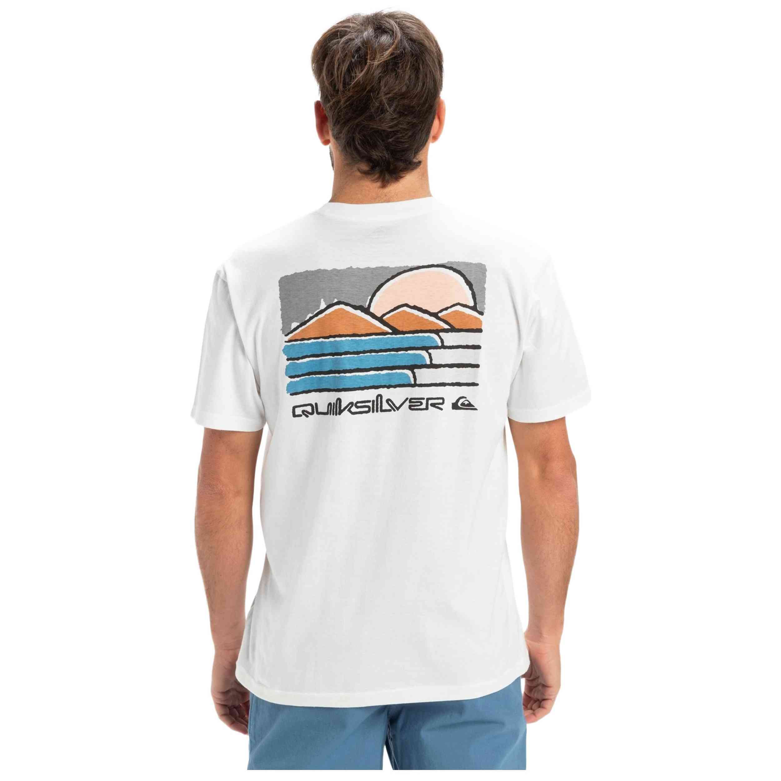 Camiseta De Manga Corta Quiksilver Evo Future Isla