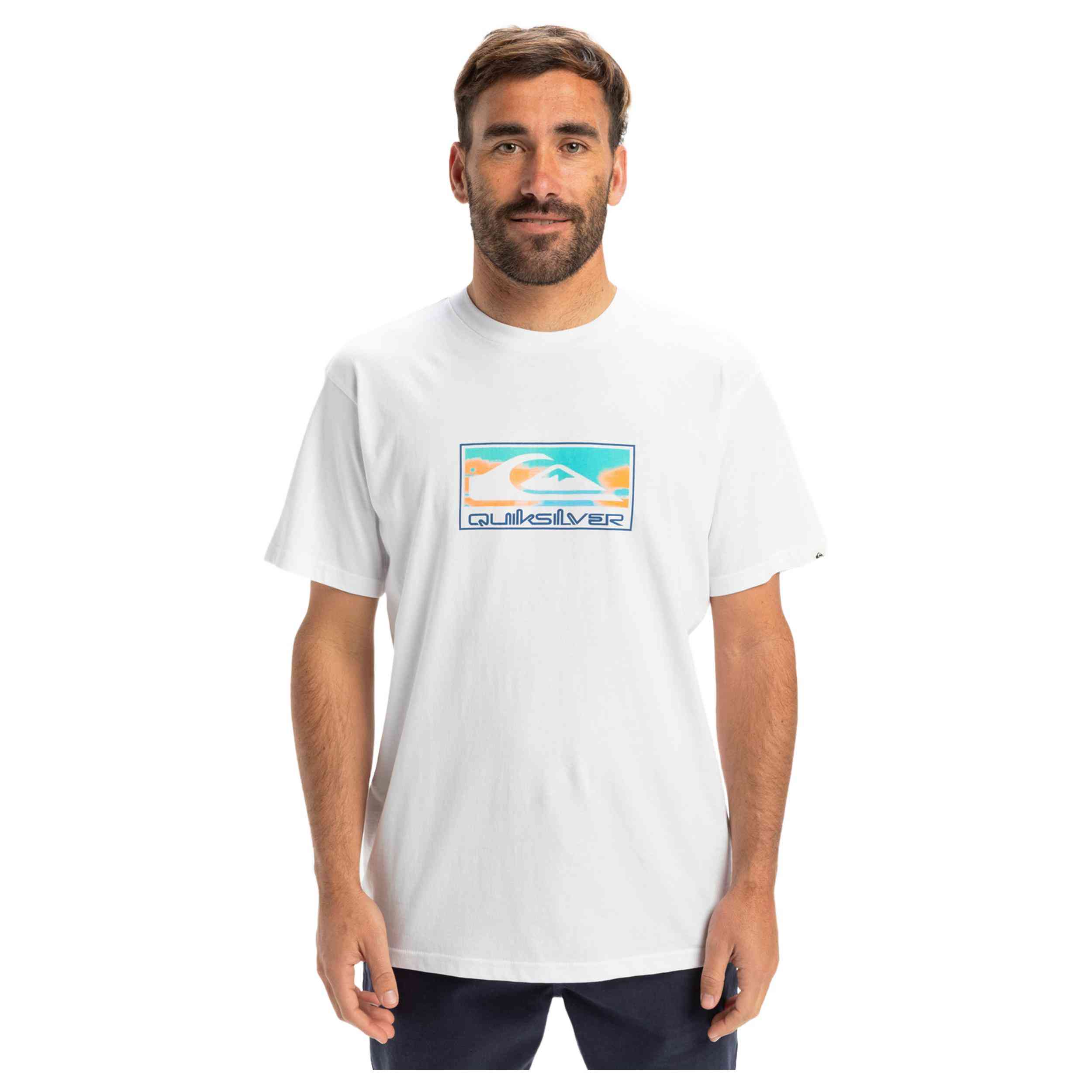 Camiseta De Manga Corta Quiksilver Ev Gradient Box