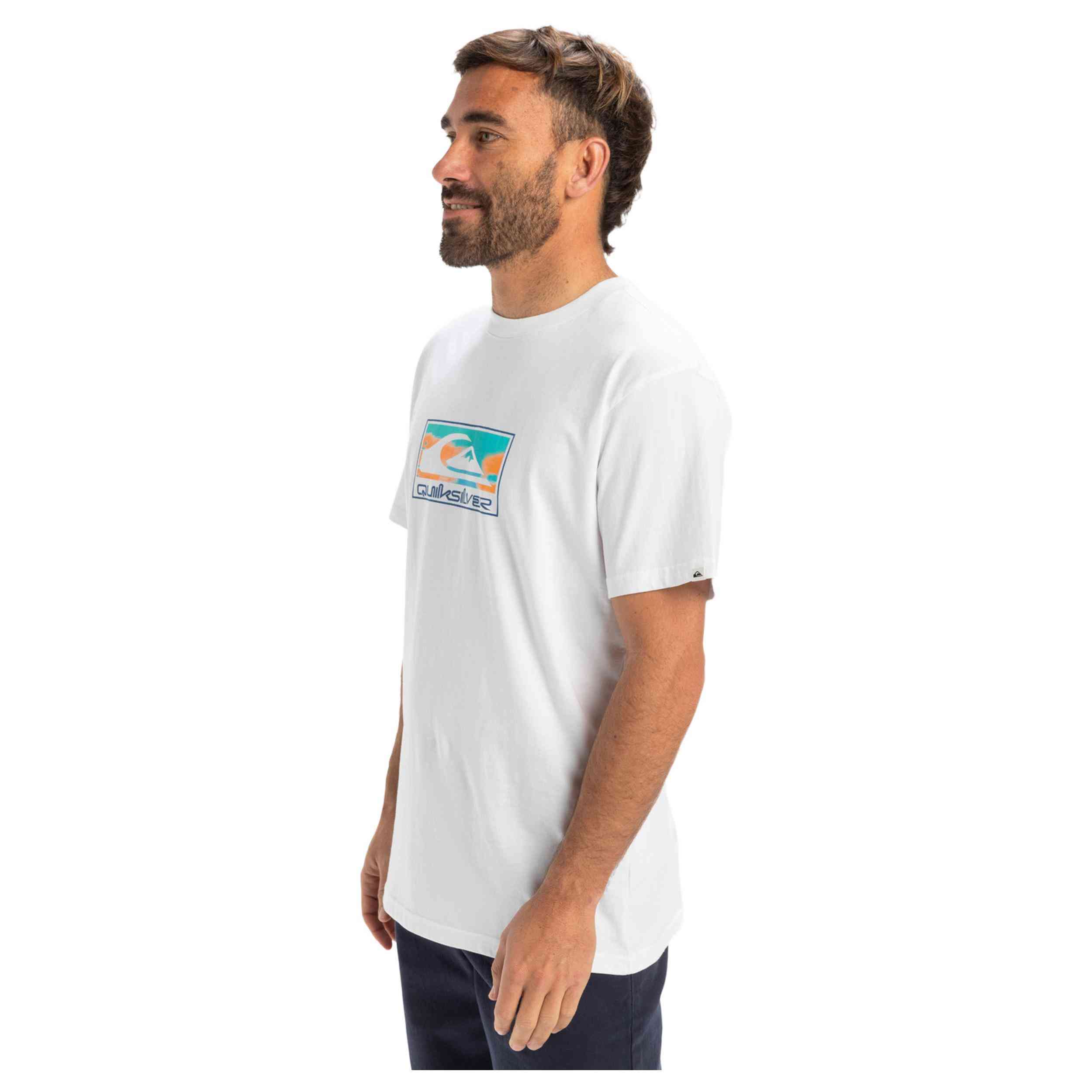 Camiseta De Manga Corta Quiksilver Ev Gradient Box