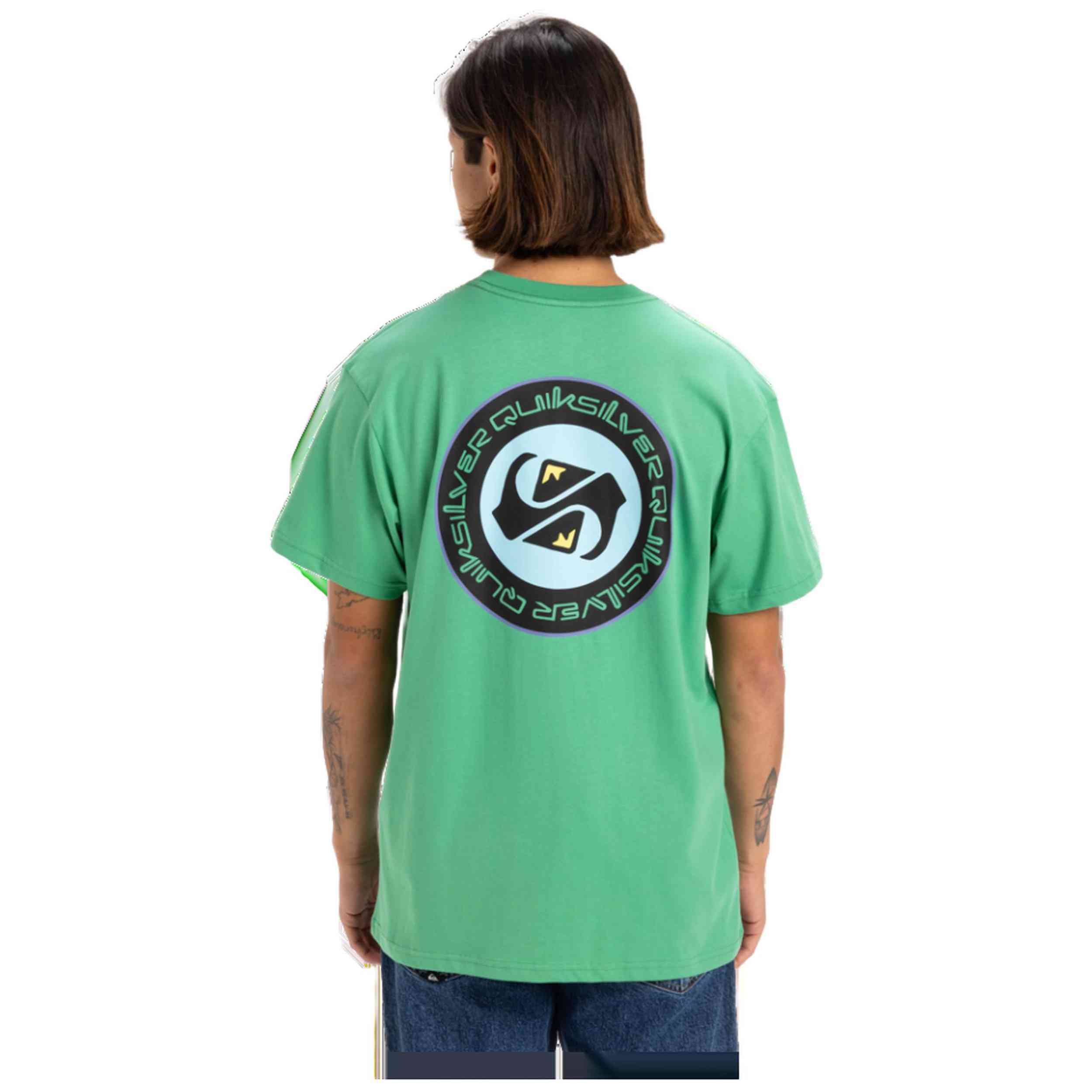 Camiseta De Manga Corta Quiksilver Circle