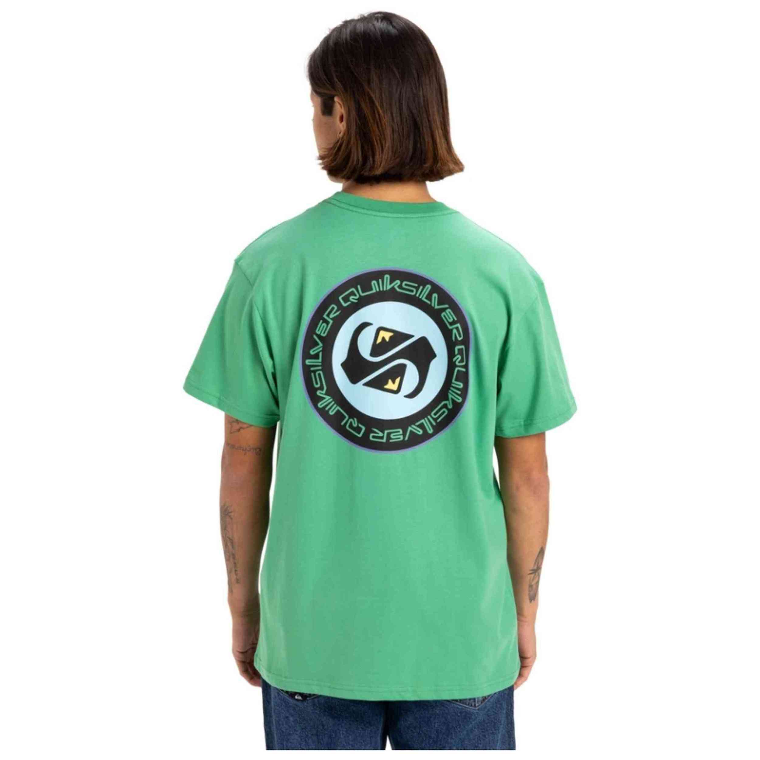 Camiseta De Manga Corta Quiksilver Circle Up