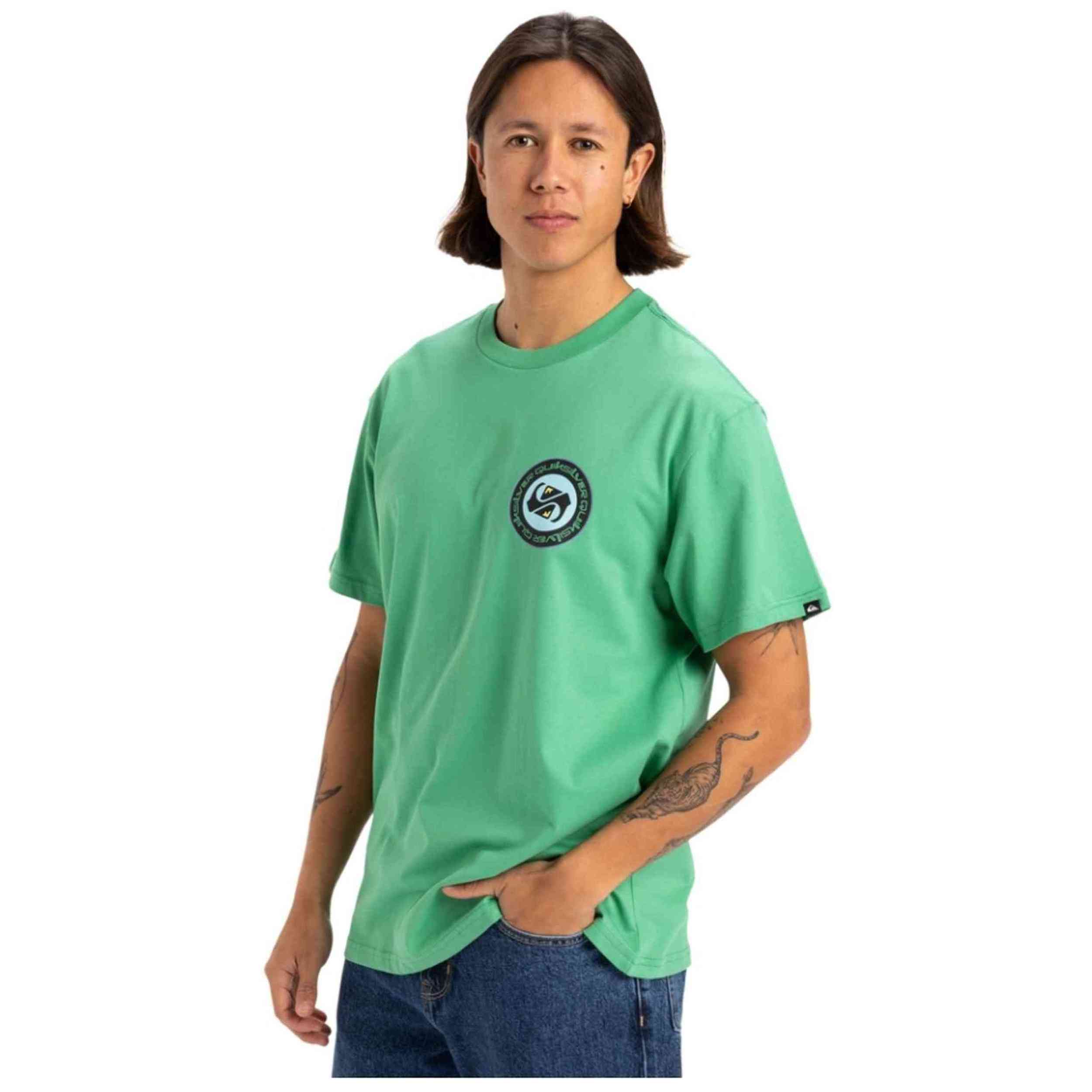 Camiseta De Manga Corta Quiksilver Circle Up