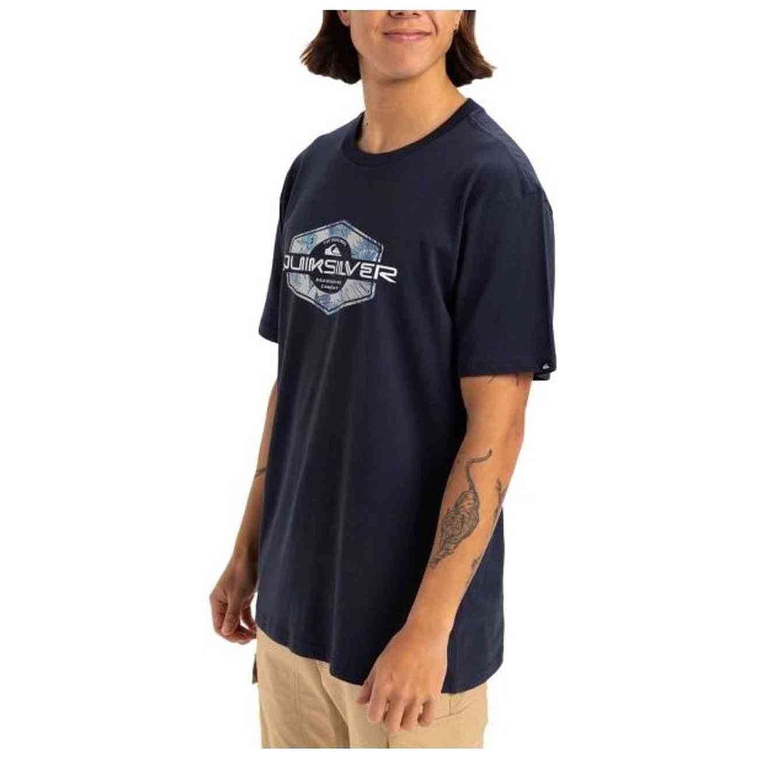 Camiseta De Manga Corta Quiksilver Locked Up