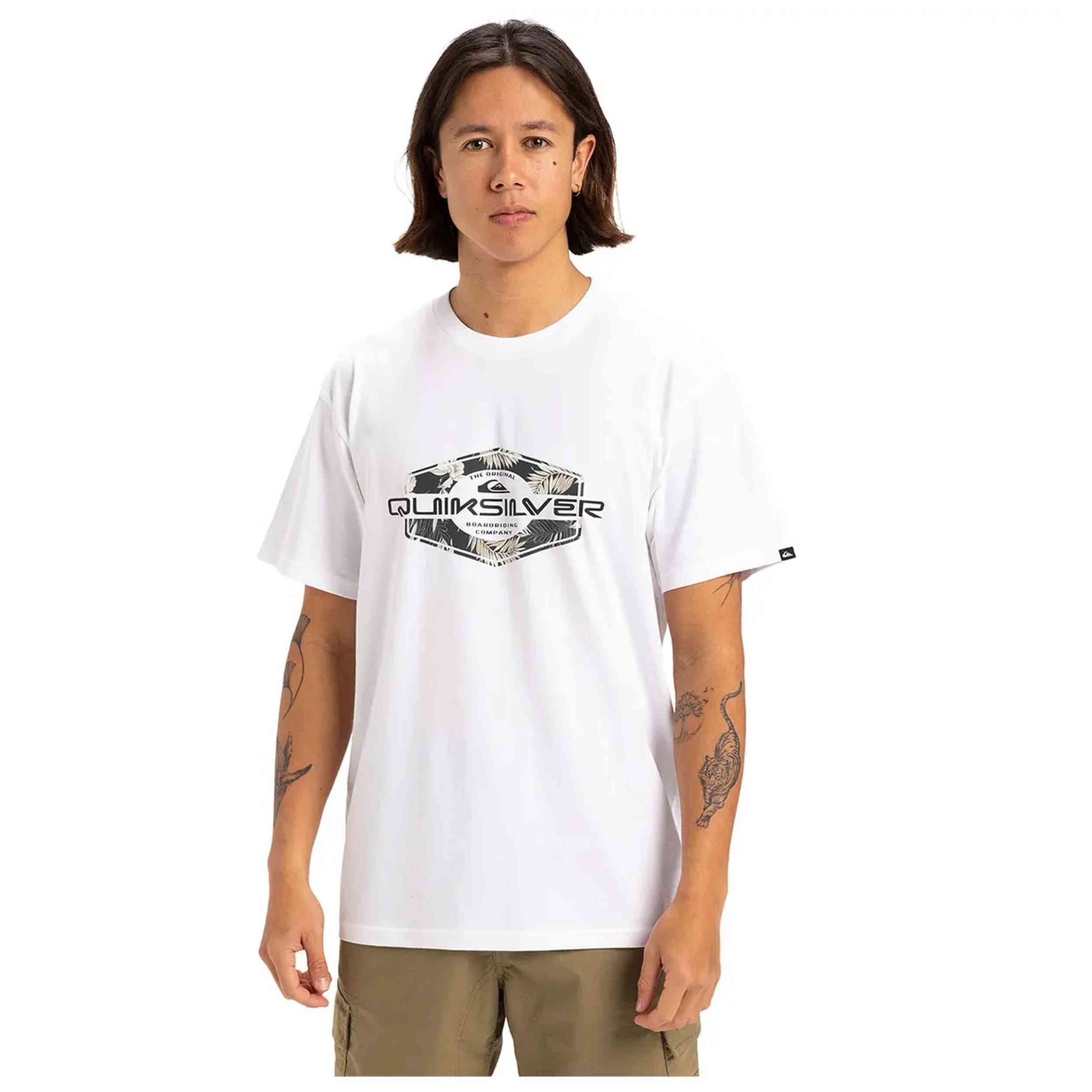 Camiseta De Manga Corta Quiksilver Locked Up