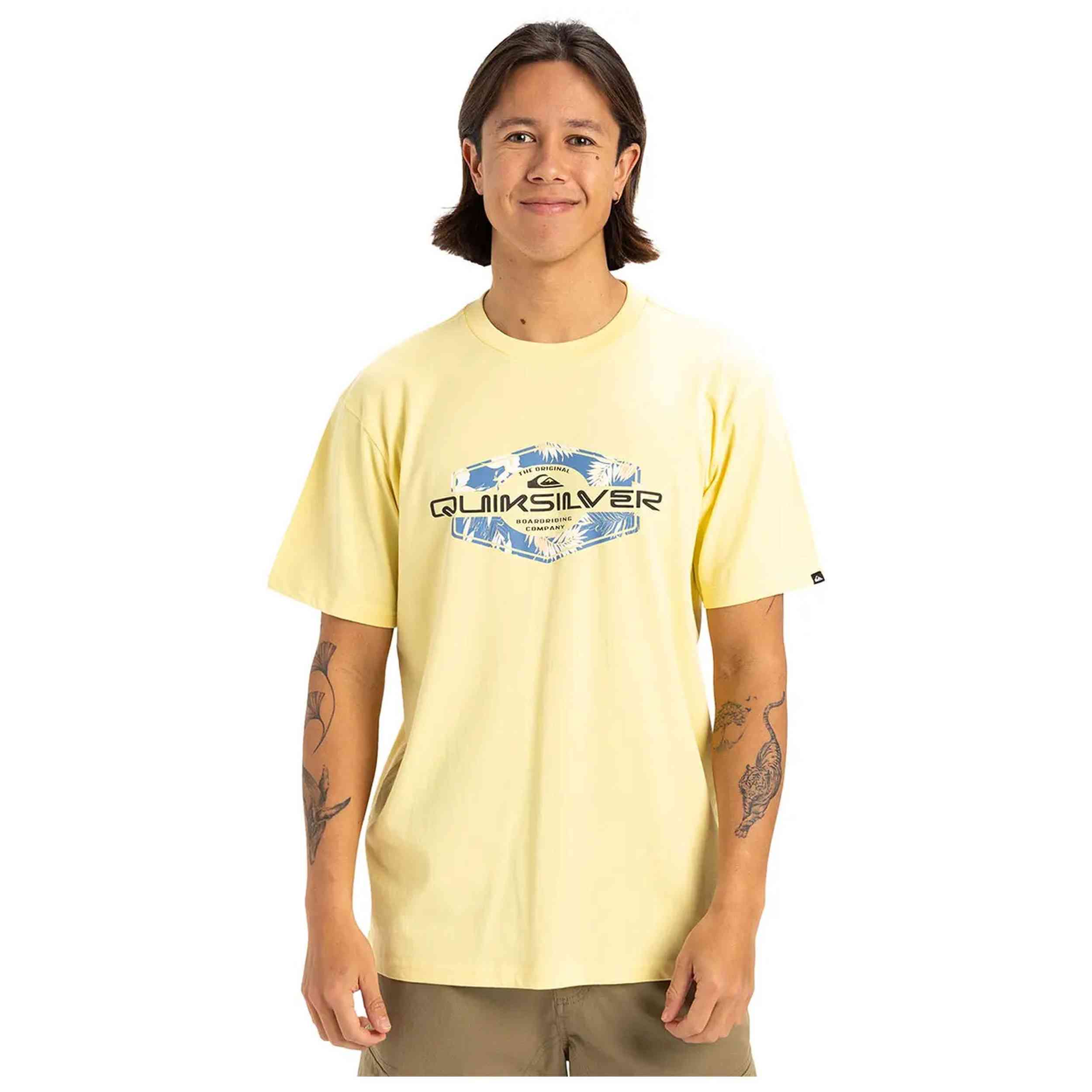Camiseta De Manga Corta Quiksilver Locked Up