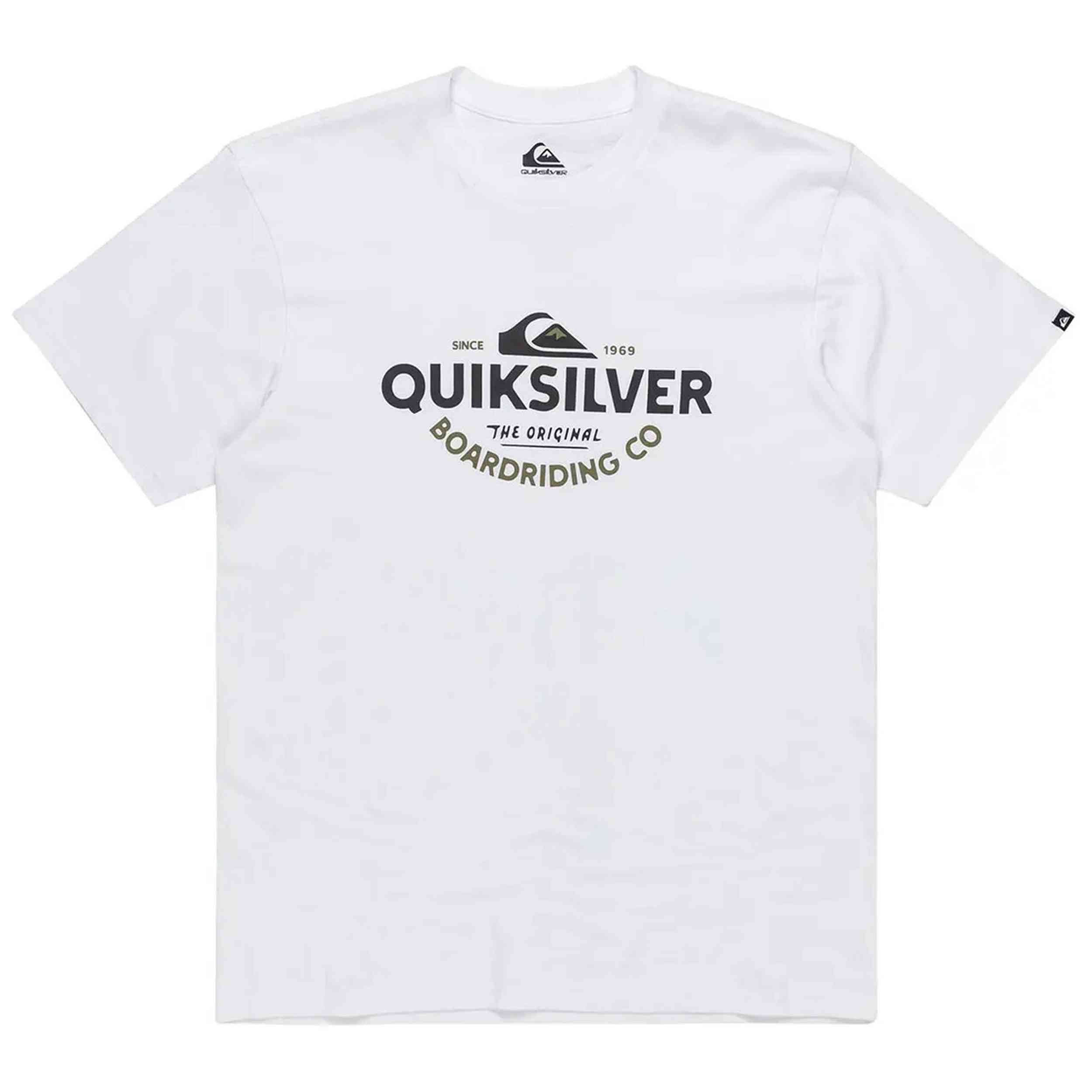 Camiseta De Manga Corta Quiksilver Typed Out