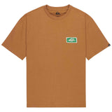 Camiseta De Manga Corta Quiksilver Serenity Splash "Marrón"