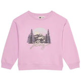 Sudadera Roxy Morning Hike Brushed "Pink Lavender - Solid"