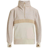 Polar Roxy Sweeping Peak Half Zip "Beige"