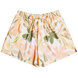 Pantalon Corto Roxy Fool For Love "Blanco/Verde/Rosa"