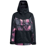 Parka Roxy Presence Parka "True Black Pansy Pansy"