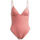 Bañador Roxy Shiny Wave Basic "Rosa Claro"
