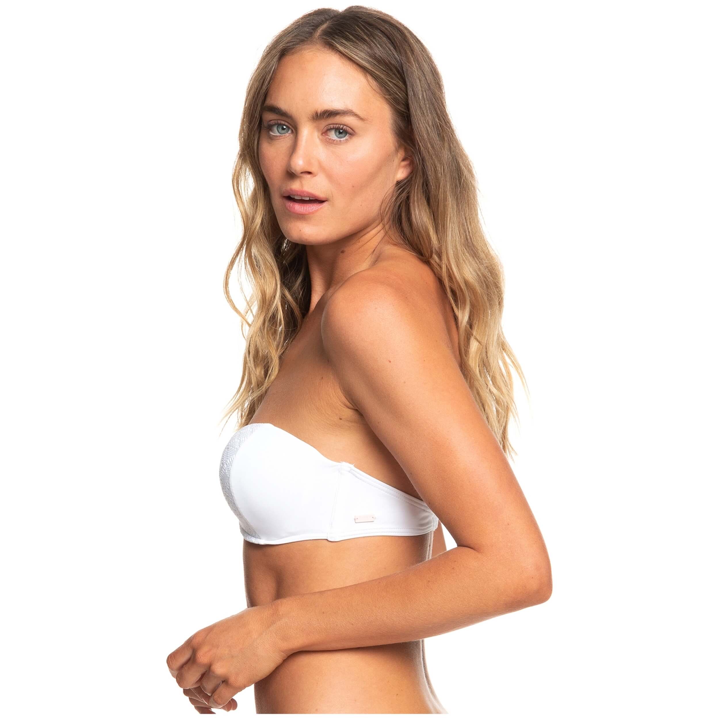 Roxy Molded Underwire Bandeau Bikini Top