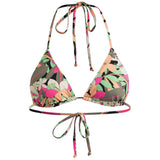 Top De Bikini Roxy Printed Beach Classics Tiki Tri "Multicolor"