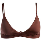 Top De Bikini Roxy Silky Island "Root Beer"