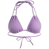 Top De Bikini Roxy Aruba Mini Tiki Tri "Morado"
