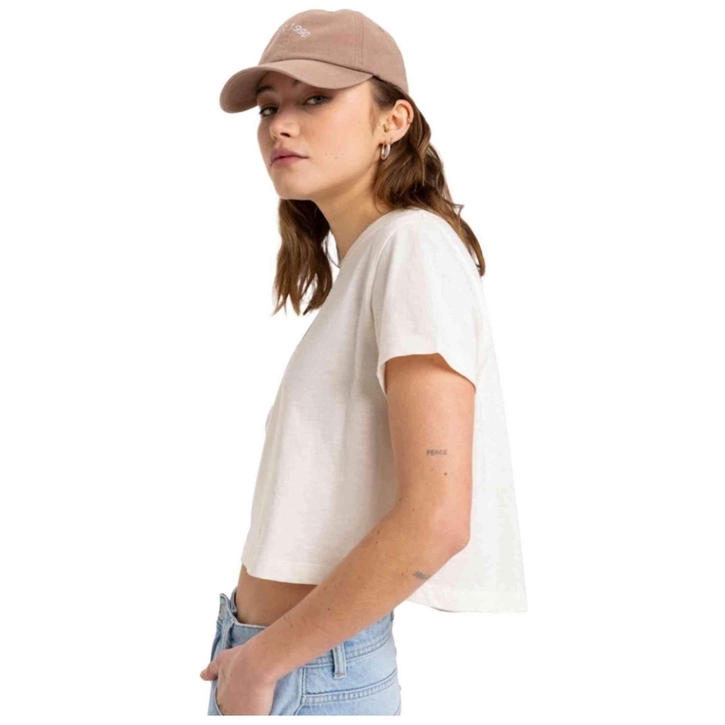 Camiseta De Manga Corta Roxy Magic Swell Crop