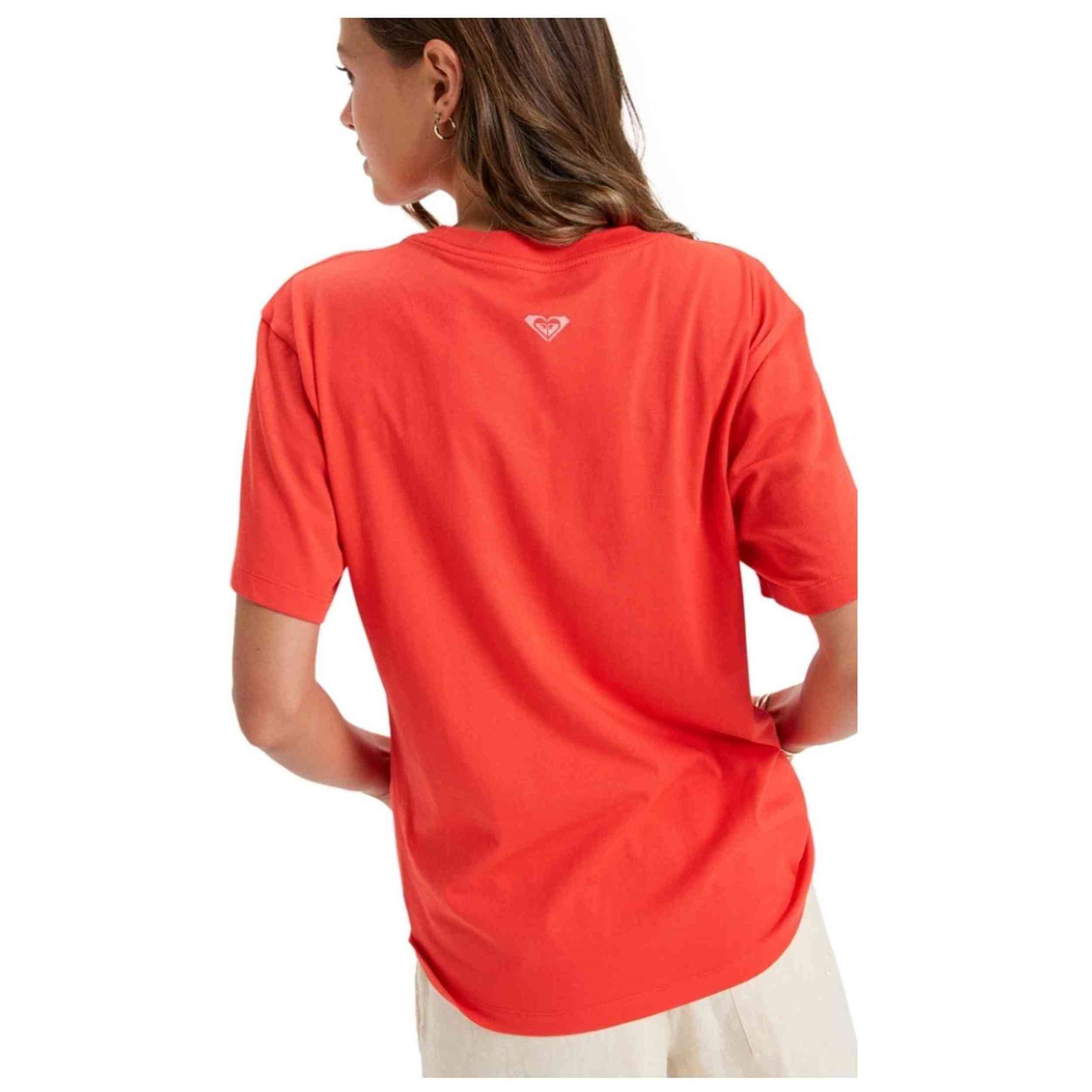 Camiseta De Manga Corta Roxy Hangloose The Sky