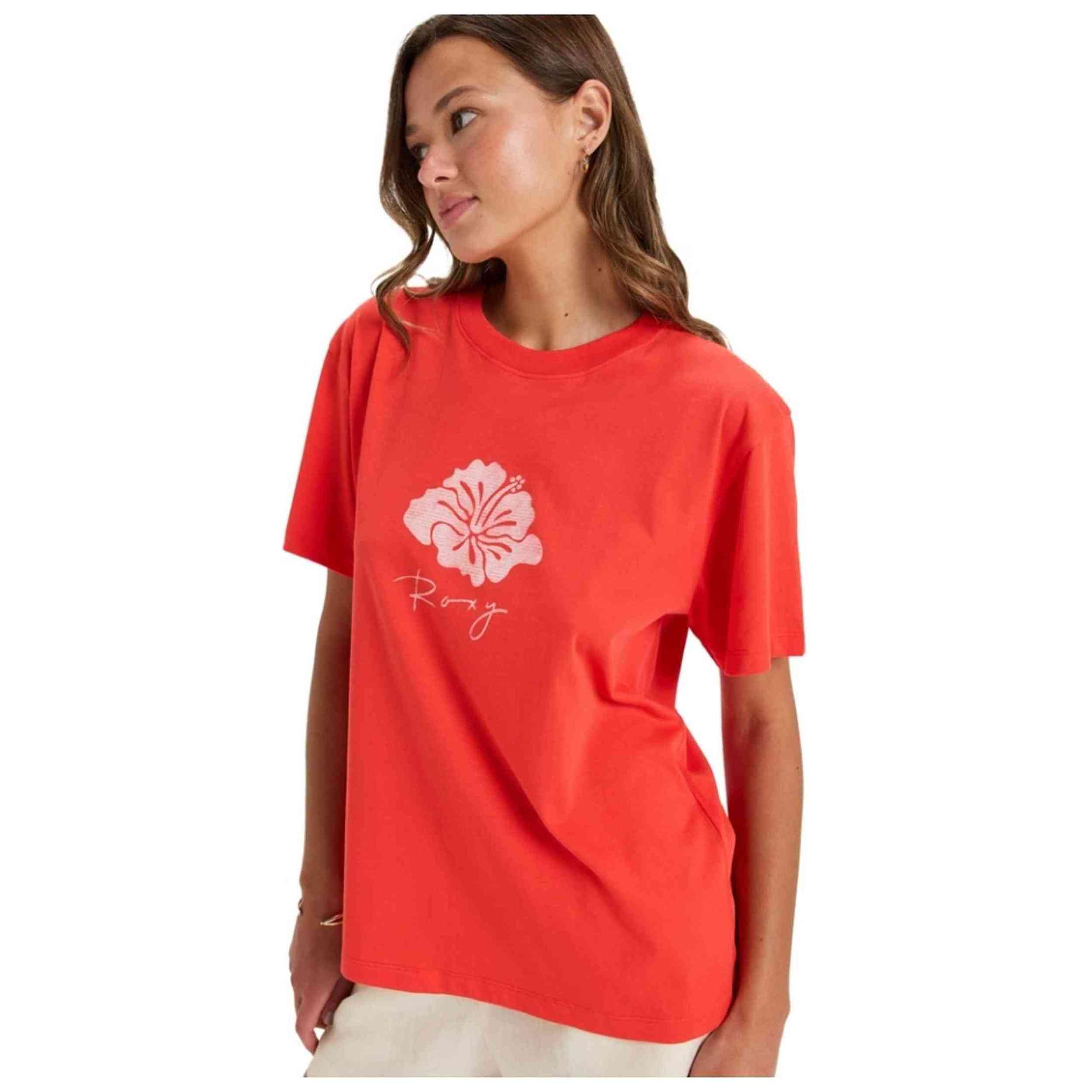 Camiseta De Manga Corta Roxy Hangloose The Sky