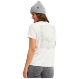 Camiseta De Manga Corta Roxy Oceanregular "Coconut Milk"