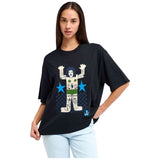 Camiseta De Manga Corta Rvca Antonia Figueiredo Bonhomme Oversized