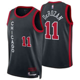 Camiseta De Baloncesto Nike Camiseta Demar Derozan City Edition Chicago Bulls Nike Swingman Junior
