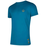 Camiseta De Manga Corta La Sportiva Climbing On The Moon "Azul Capri"