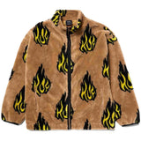 Chaqueta Huf Flamin Zip Sherpa Fleece