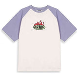 Camiseta De Manga Corta Grimey Scratching Memories "Violet"