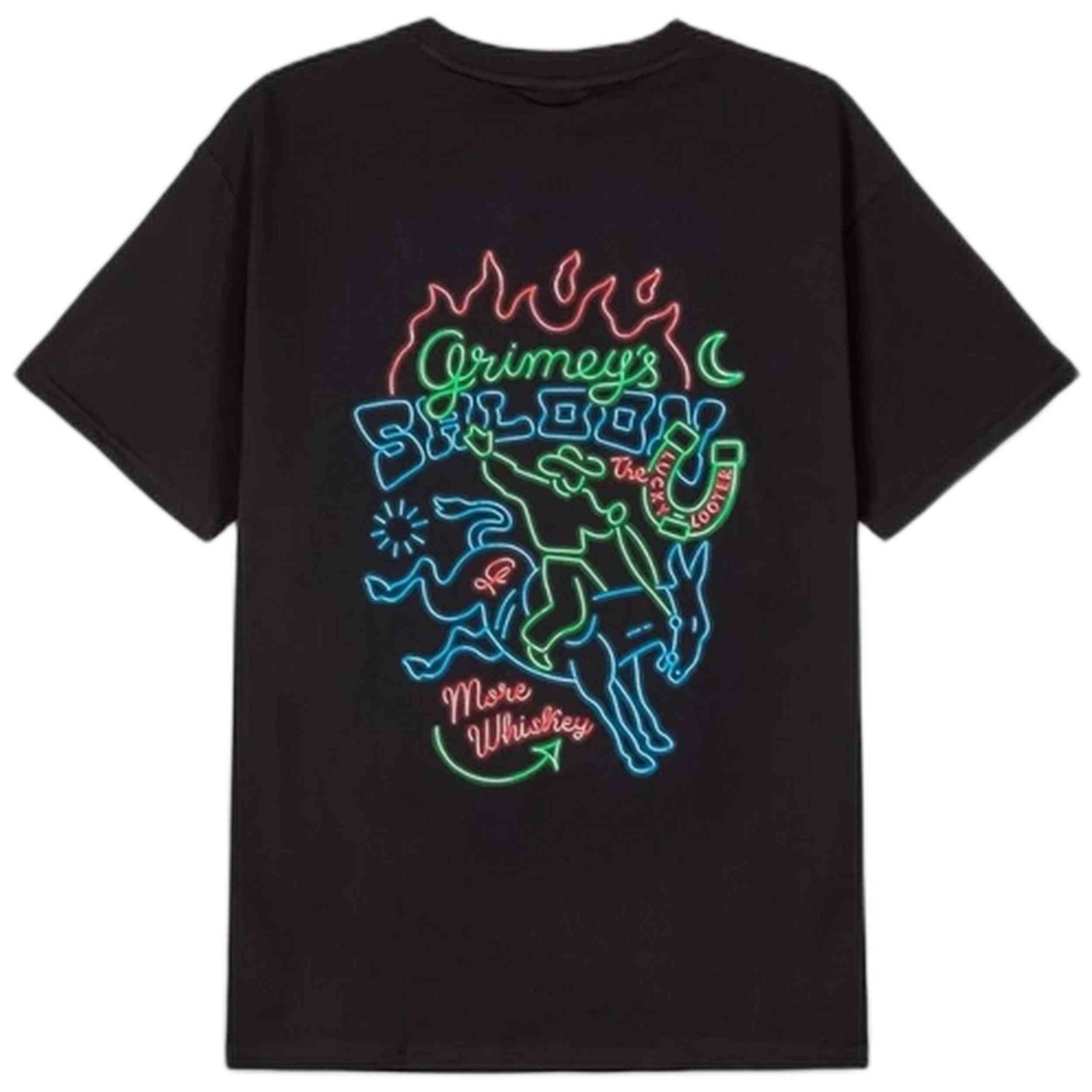 Camiseta De Manga Corta Grimey Hand Lucky Looter