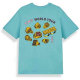 Camiseta De Manga Corta Grimey Tee The Og Tour Aqua
