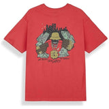 Camiseta De Manga Corta Grimey The Character Classic Fit Tee Red