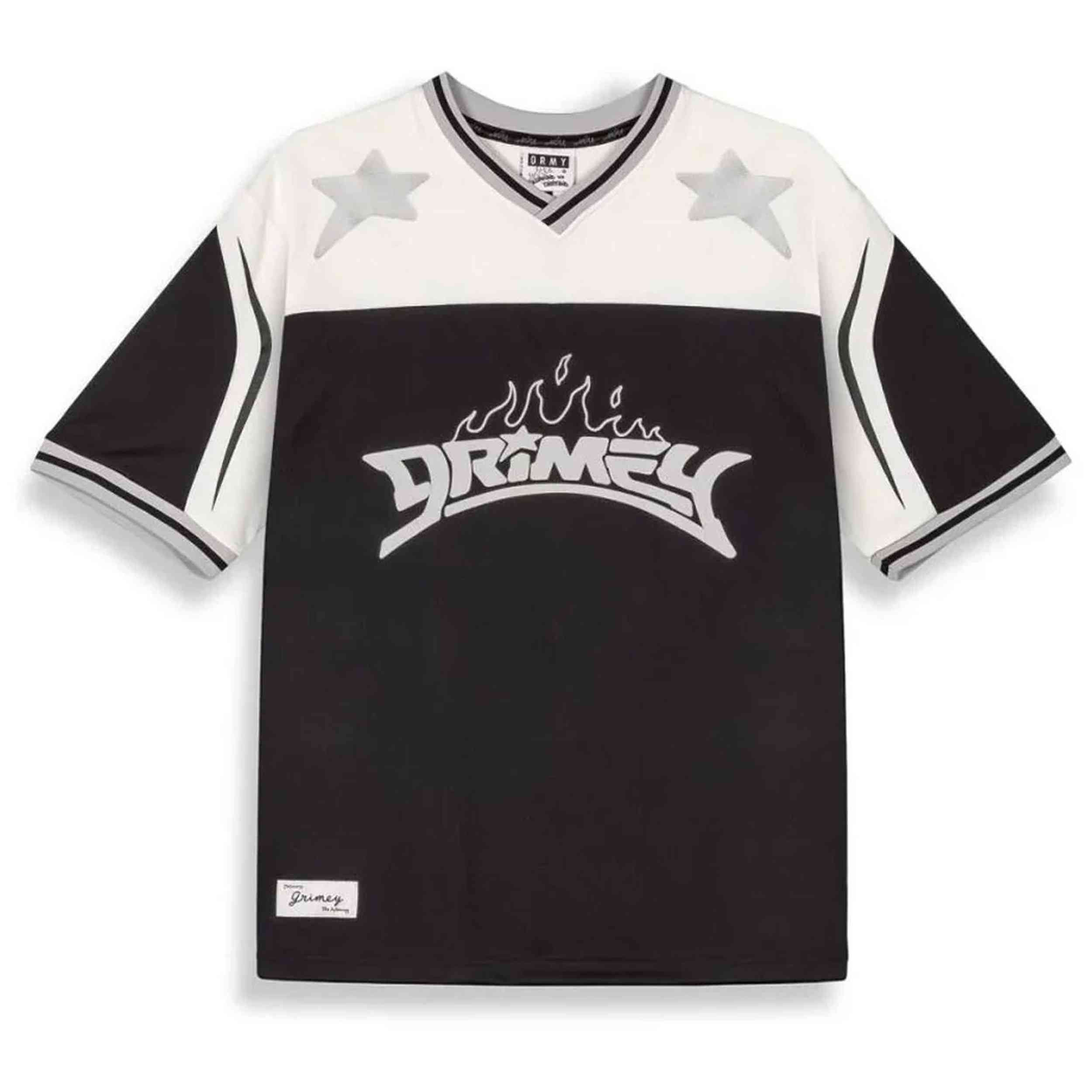 Camiseta De Manga Corta Grimey Infamous Deeper V Neck Oversized