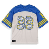 Camiseta De Manga Corta Grimey Droppin Science Mesh Boxy Football Jersey Off White