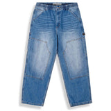 Pantalon Largo Grimey The Props Carpenter "Washed Blue"