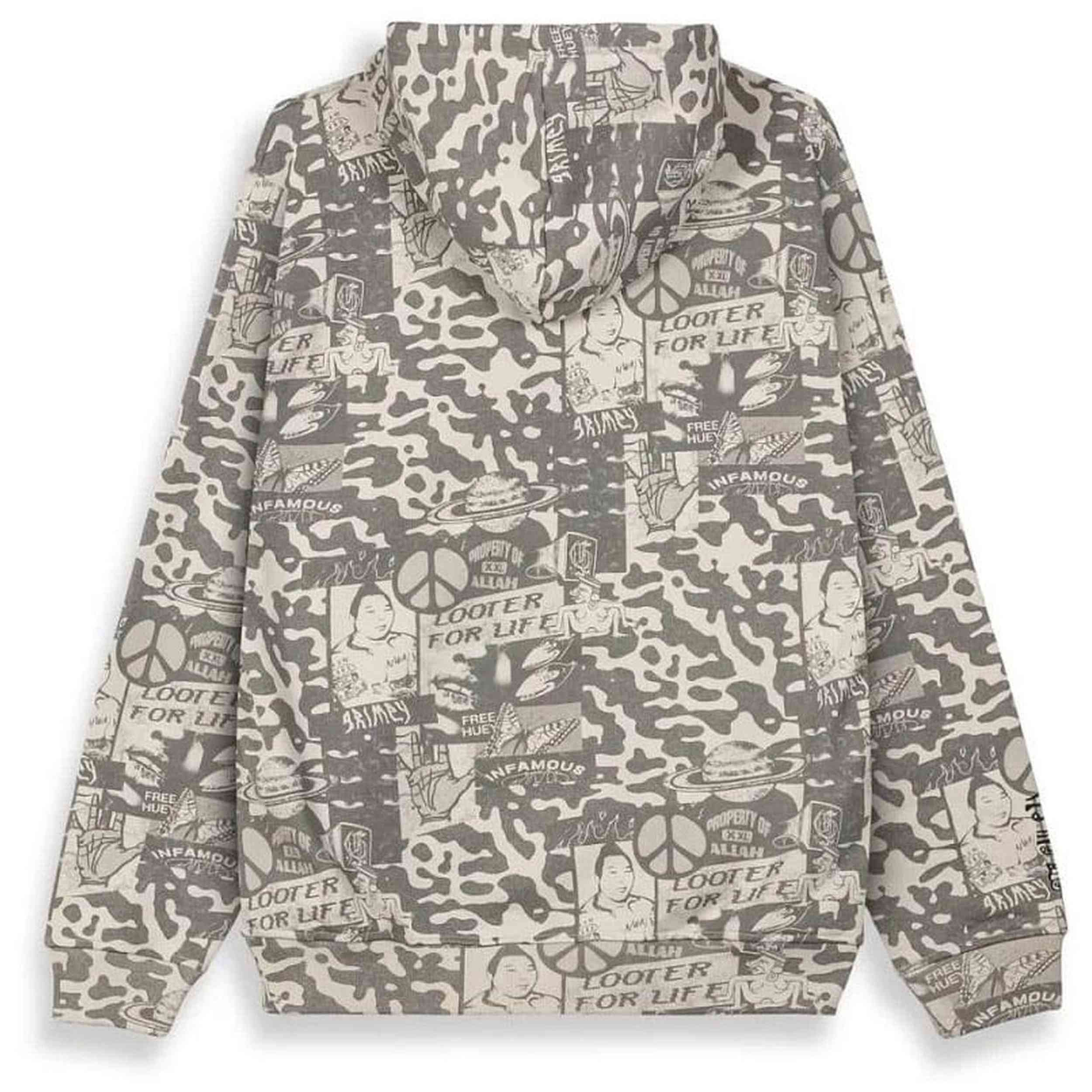 Sudadera Con Capucha Grimey Vintage