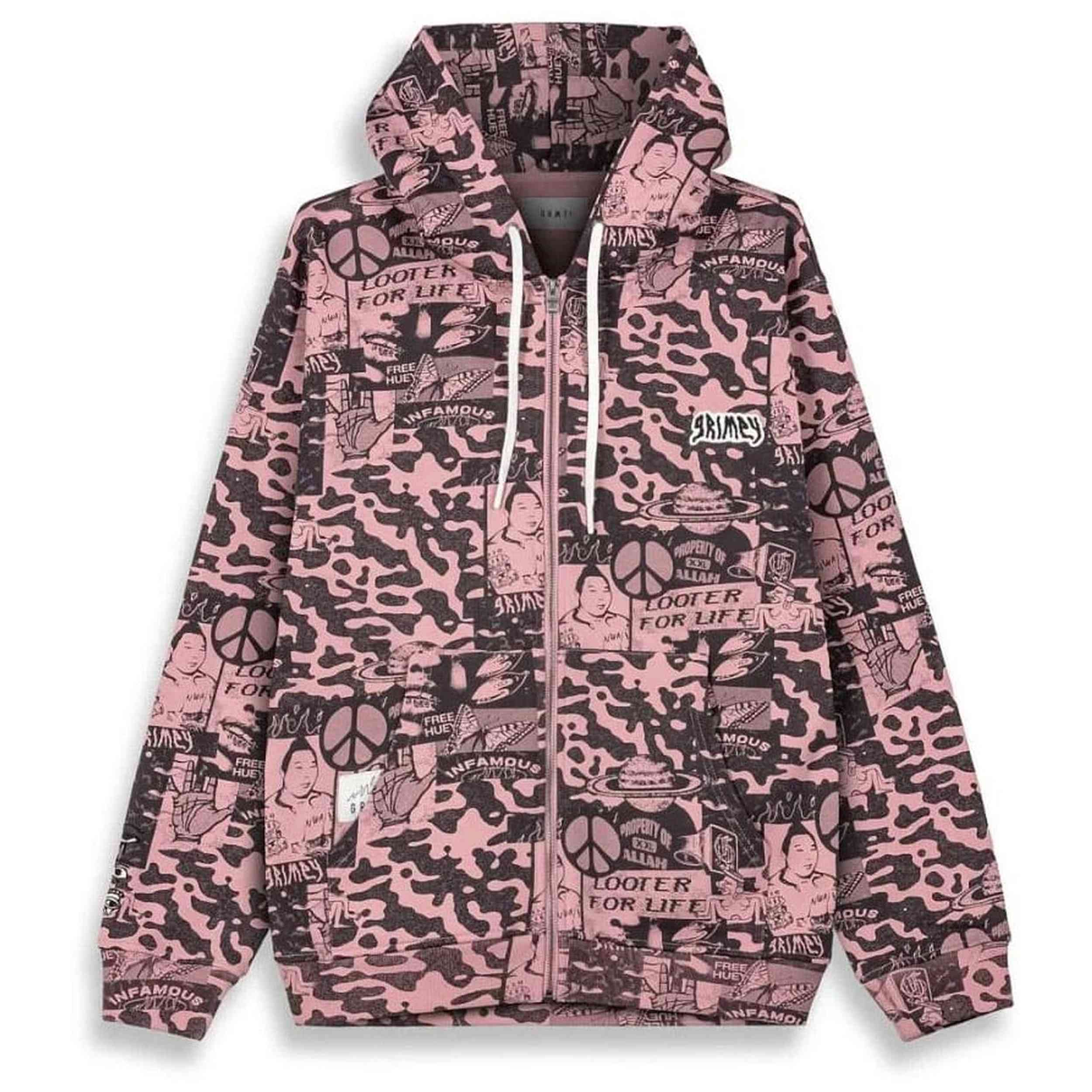 Sudadera Con Capucha Grimey Gch623-Lic